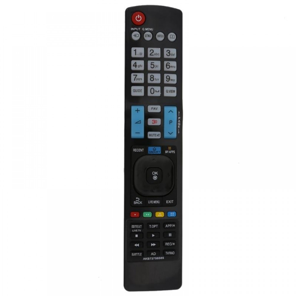 Universal High Quality TV Remote Control Replacement Television Remote Control Unit For 3D SMART APPS TV for LG AKB73756565 TV