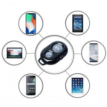 Bluetooth Wireless Remote shutter Camera Phone Monopod Selfie Stick Shutter Self-timer Timer Remote Control for IOS Android