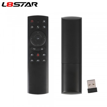 L8star G20S 2.4G Wireless Air Mouse Gyro Voice Control Sensing Universal Mini Keyboard Remote Control For PC Android TV Box
