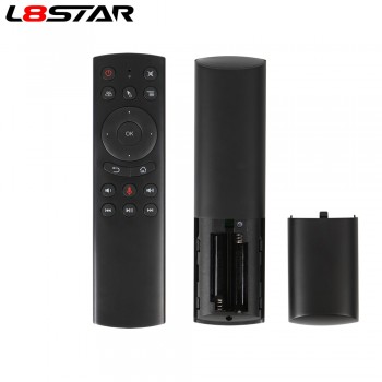 L8star G20S 2.4G Wireless Air Mouse Gyro Voice Control Sensing Universal Mini Keyboard Remote Control For PC Android TV Box