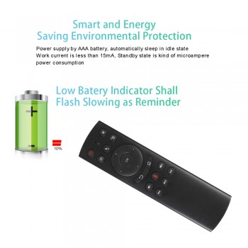 L8star G20S 2.4G Wireless Air Mouse Gyro Voice Control Sensing Universal Mini Keyboard Remote Control For PC Android TV Box