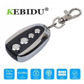 Kebidu Universal 4 Button 433.92 MHz Cloning Car Key Gate Keys Copy Controller Electric Auto Copy Remote Control Duplicator