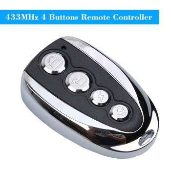 Kebidu Universal 4 Button 433.92 MHz Cloning Car Key Gate Keys Copy Controller Electric Auto Copy Remote Control Duplicator