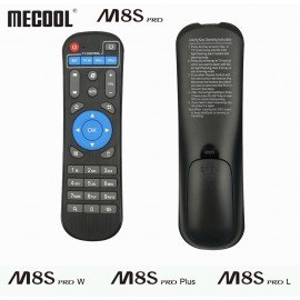 IR Remote Control Replacement For Mecool Android TV Box M8S Pro W M8S Pro L M8S Pro Plus BB2 KM8 Remote Controller Accessories