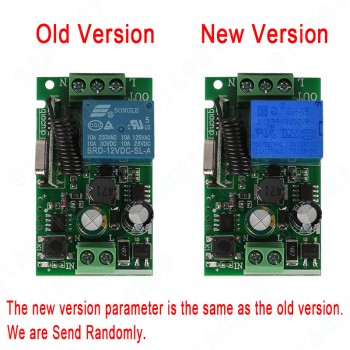 QIACHIP 433MHz Universal Wireless Remote Control 86 Wall Panel RF Transmitter Receiver 1 2 3 Button For Home Room Light Switch