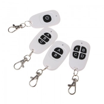1CH 2CH 3CH 4CH RF Wireless Remote Control 1-4 Button Transmitter 433 MHz EV1527 High Quality Remote Control Transmitter