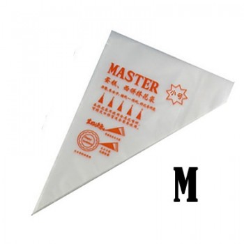 100pcs Disposable Pastry Bags S/M Size Piping Bag Confectionery Bags For Cream Fondant Cake Decorating Tools Bakeware