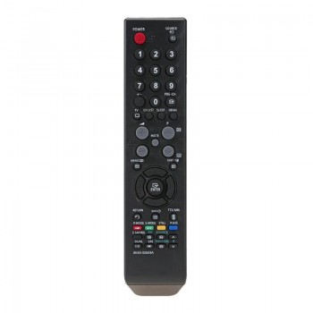 Universal TV Remote Control Replacement IR Infrared Television Remote Control All Functions Black for Samsung BN59-00609A