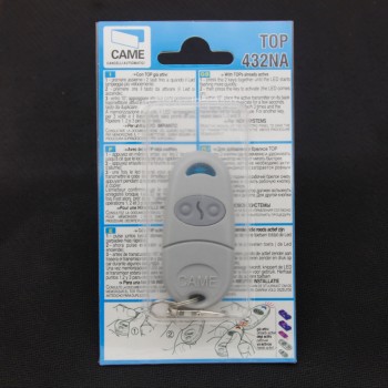 Original Came top432na remote control 433.92mhz came top432-na universal garage gate door remote control (Including battery)
