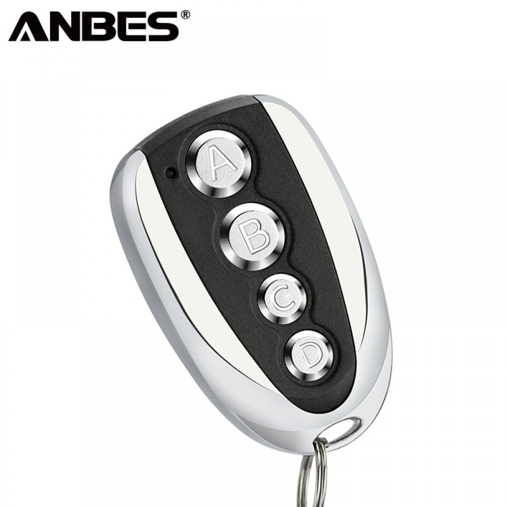 ANBES 433.92Mhz Cloning Gate for Garage Door Remote Control Switch Portable Duplicator Key For Car