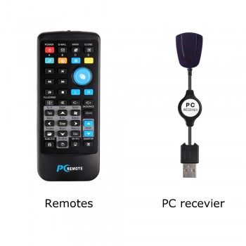 Wireless Mouse Remote Control Controller USB Receiver IR Remote Control for Loptop PC Computer Center Windows 7 8 10 Xp Vista