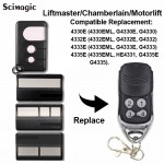 1pcs Liftmaster Chamberlain 4330E 4332E 4333E 4335E compatible remote control 433,92mhz / Liftmaster 4335E gate garage control