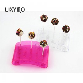 Size S 20 holes Cake pop Lollipop Stands/Display/Hodler/Base/Shelf arc shaped  DIY bakeware cake tools acceserries PS material