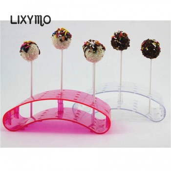 Size S 20 holes Cake pop Lollipop Stands/Display/Hodler/Base/Shelf arc shaped  DIY bakeware cake tools acceserries PS material