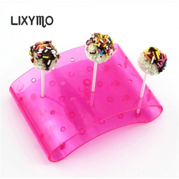 Size S 20 holes Cake pop Lollipop Stands/Display/Hodler/Base/Shelf arc shaped  DIY bakeware cake tools acceserries PS material