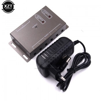 2018 Newest Arrival IR Infrared IR System Remote Control Extender Repeater Kit with 1 Receiver 6 Emitter US and EU plug