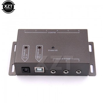 2018 Newest Arrival IR Infrared IR System Remote Control Extender Repeater Kit with 1 Receiver 6 Emitter US and EU plug