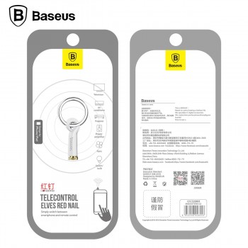 Baseus Mini Keychain Remote Control 3.5mm Jack Smart IR Controller Adapter For iPhone 6 6s Plus 5s 5 5c SE 4s 4 IOS 7 8 9
