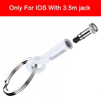 Baseus Mini Keychain Remote Control 3.5mm Jack Smart IR Controller Adapter For iPhone 6 6s Plus 5s 5 5c SE 4s 4 IOS 7 8 9