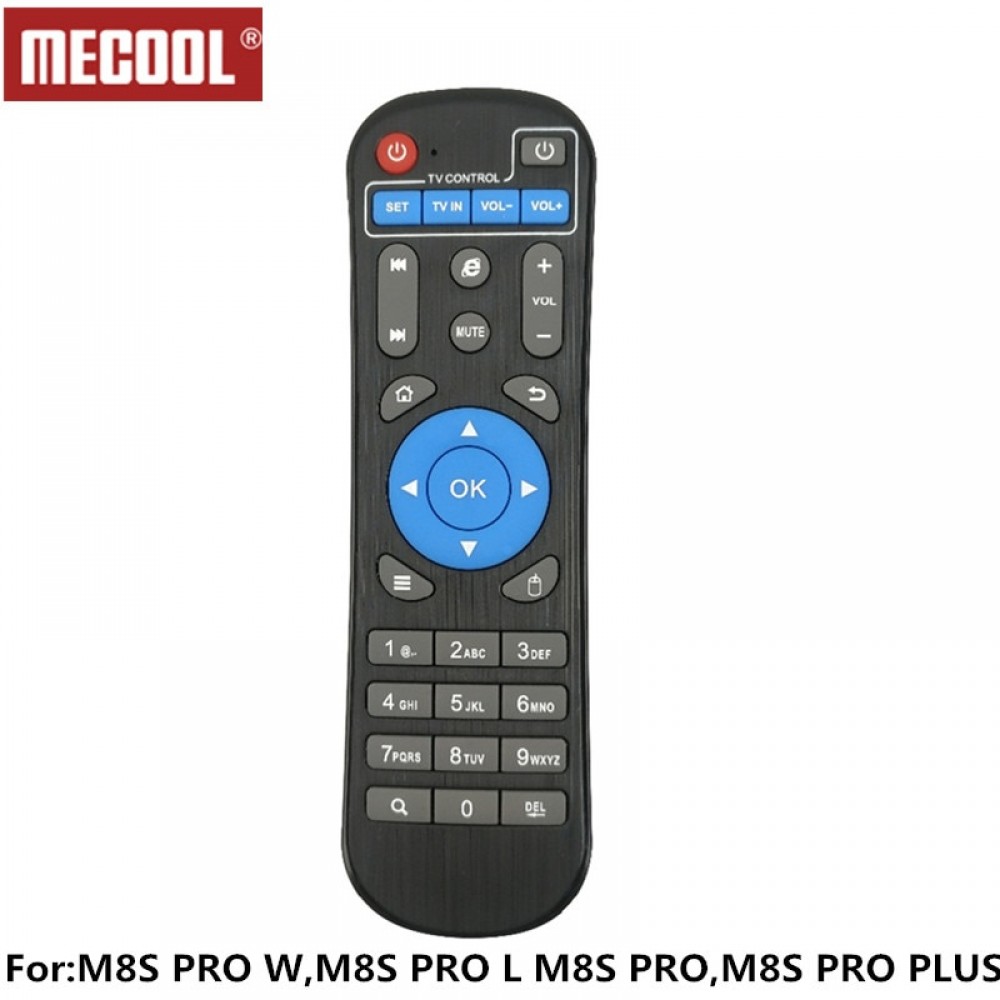 IR Remote Control Replacement For Mecool Android TV Box M8S Pro W M8S Pro L M8S Pro Plus BB2 KM8 Remote Controller Accessories