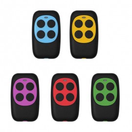 Fashion 433mhz Controller Colorful Electric Garage Door Remote Control Key FOB Cloning Cloner 4 Keys Gate Controller