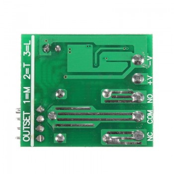 Pohiks 433mhz 10A 1 Channel Receiver Wireless Relay RF Remote Control DC12V DIY Integrated Circuits Switch Module
