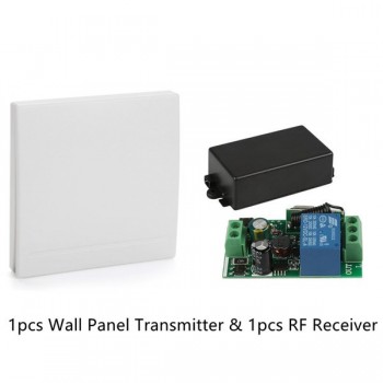 QIACHIP 433Mhz Universal Wireless Remote Control Switch AC 85V 110V 220V 1CH Relay Receiver Module amp; RF 433 Mhz Remote Controls