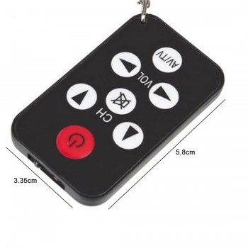 Universal Mini Keychain Ultra-thin Remote Control for TCL Philips Sony Panasonic Toshiba LO Television Multi-function Controller