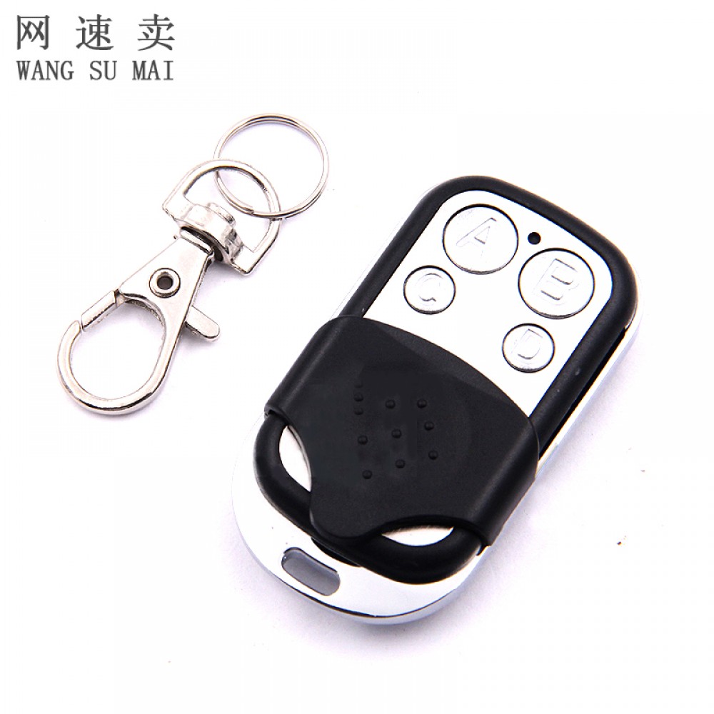 Hot Selling 4 Channel Wireless RF Remote Control ABCD 433 MHz Electric Gate Garage Door Remote Control Key Fob Controller