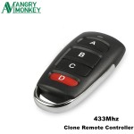 433.92 MHz wireless Copy Remote Control With Battery Garage Door Remote Control Backup Remote Key Clone 1527 PT2264 HT600 etc