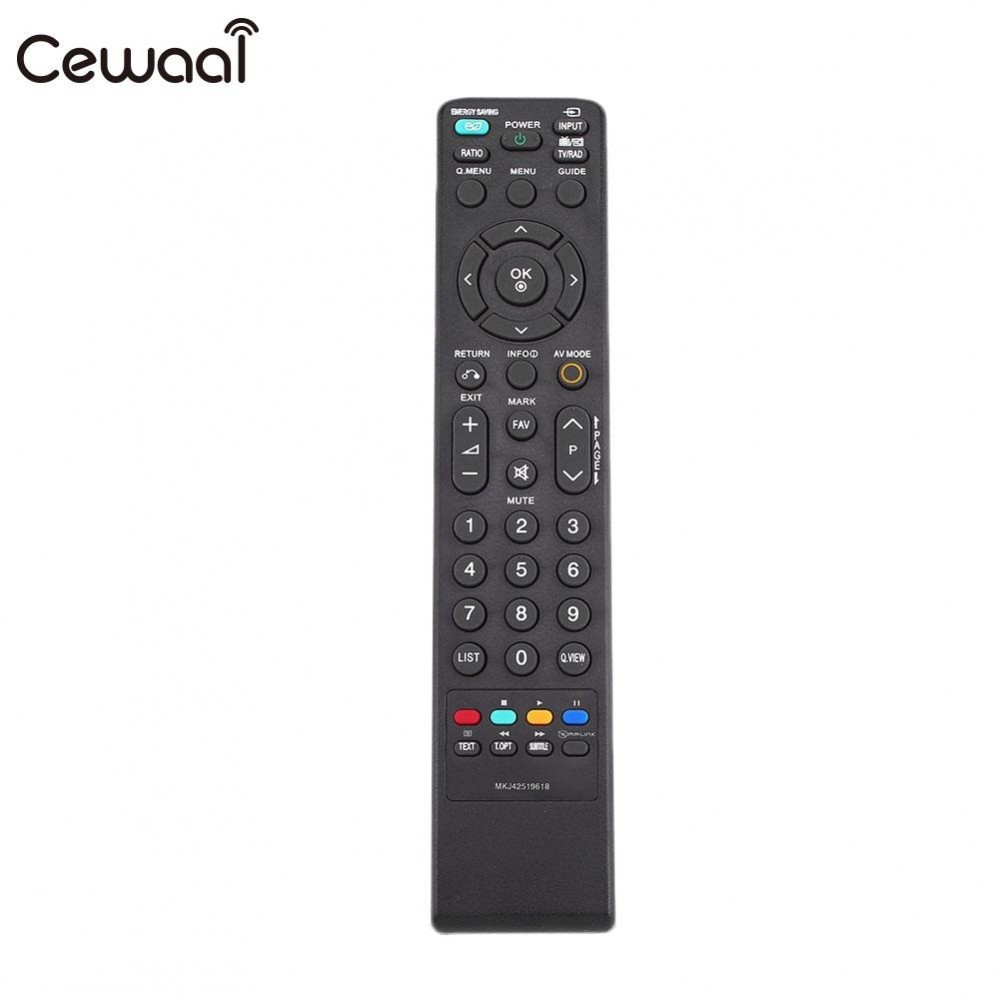 Replacement Remote Control RC For LG MKJ-42519618 MKJ42519618 LCD TV Black