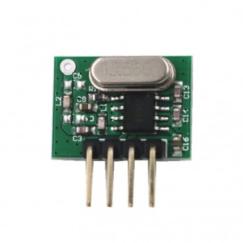 QIACHIP 433 Mhz Superheterodyne RF Receiver and Transmitter Module For Arduino Uno Wireless Module Diy Kit 433Mhz Remote Control
