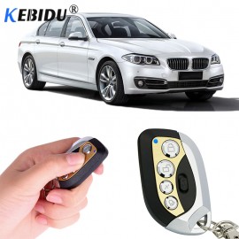 kebidu Universal Wireless 433MHz Remote Control Duplicator Frequency Auto Adjustable Keychain for Car Garage Door