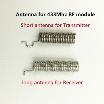1 set RF module 433 Mhz superheterodyne receiver and transmitter kit with antenna For Arduino uno Diy kits 433mhz Remote control