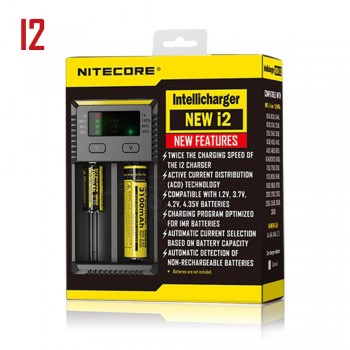 Brand Nitecore D4 D2 New I4 I2 Digicharger LCD Intelligent Circuitry li-ion For 26650 18650 16340 14500 AAA Car Battery Charger