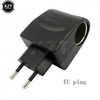 Hot Sale Car Cigarette Lighter charger Wall Power Socket Plug Adapter Converter 220V AC to 12V DC EU US Plug