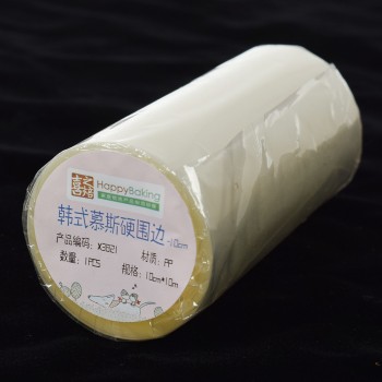 10m Transparent Clear Mousse Surrounding Edge Wrapping Tape For Baking Cake Collar Roll Packaging DIY Cake Decorating Tools