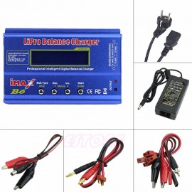 iMAX B6 AC Lipo NiMh Li-ion Ni-Cd RC Battery Balance Charger Discharger EU Plug  Drop Shipping