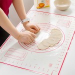 Silicone Baking Mat Pizza Dough Maker Pastry Kitchen Gadgets Cooking Tools Utensils Bakeware Kneading Accessories Lot