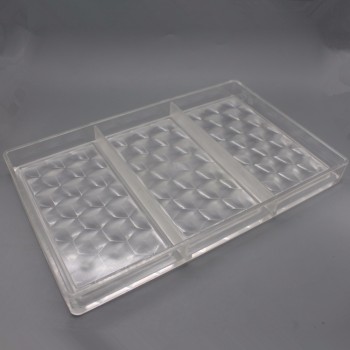 3D Cubes Polycarbonate Chocolate Bars Mold