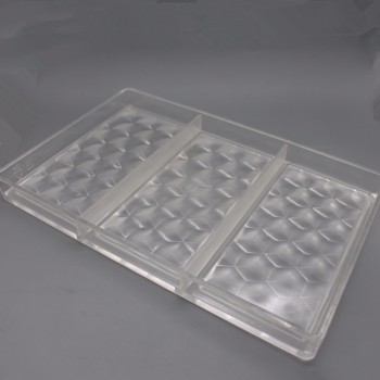 3D Cubes Polycarbonate Chocolate Bars Mold