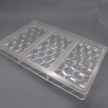 3D Cubes Polycarbonate Chocolate Bars Mold