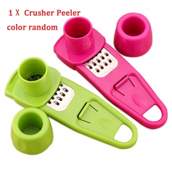Garlic Presses+peeler Garlic Presses Kitchen Gadgets Chopper Cutter Garlic Grinding Kitchen Hand Tool