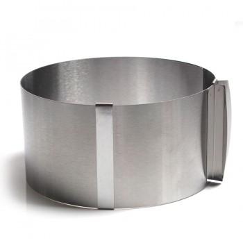 6-12Retractable Round Mousse Circle Mold Stainless Steel Mousse Cake Ring Baking Cake Decorating Tools For Baking Cakes