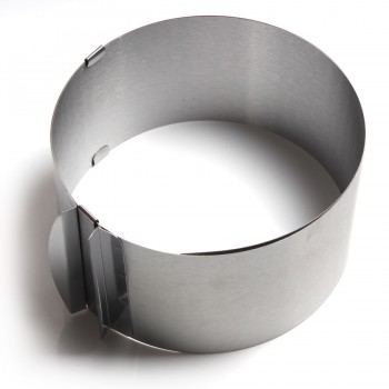 6-12Retractable Round Mousse Circle Mold Stainless Steel Mousse Cake Ring Baking Cake Decorating Tools For Baking Cakes