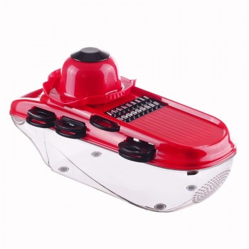 Migecon Upgraded 7 Blades Mandoline Slicer Manual Vegetable Cutter Salad Maker Patato Onion Cutter Kitchen Accessories Gadgets