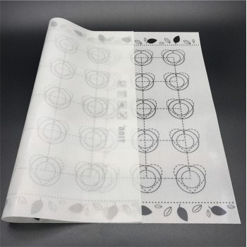 Aomily 40*30cm Silicone Dough Mat Bakeware Macaron 35 Circles Pastry Oven Pasta Tool Baking Sheet Tray Liner Mat Cake Pad