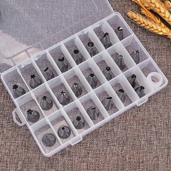 38 PCS/SET Russian Brazil Confectionery Cake Shop Pastry Tools For Decoration Inventory Confectionery Bags Nozzles For Cream