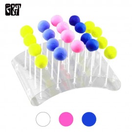 20 Holes Cake Stand Pop Lollipop Stands Cake Display Stand Holder Lollipop U Shaped Display DIY Bakeware Cake Kitchen Gadgets