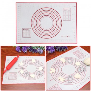 Christmas Silicone Baking Mat Pizza Dough Maker Pastry Kitchen Gadgets Cooking Tools Utensils Bakeware Kneading Accessories Lot